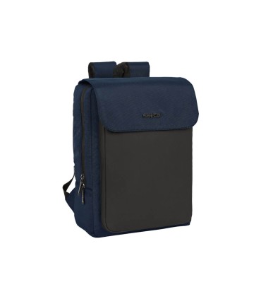 Cartera escolar safta business black blue grey mochila ordenador 133 290x120x390 mm