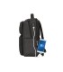 Cartera escolar safta business black blue grey mochila 2 bolsillos portatil 156usb 310x130x440 mm