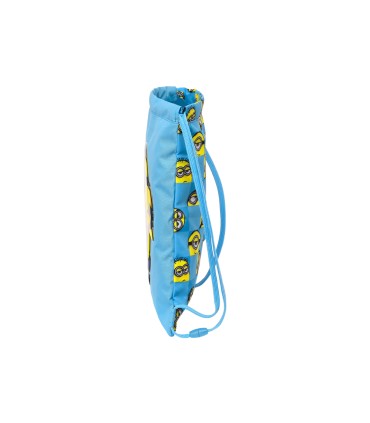 Cartera escolar safta minions static saco plano junior 260x10x340 mm