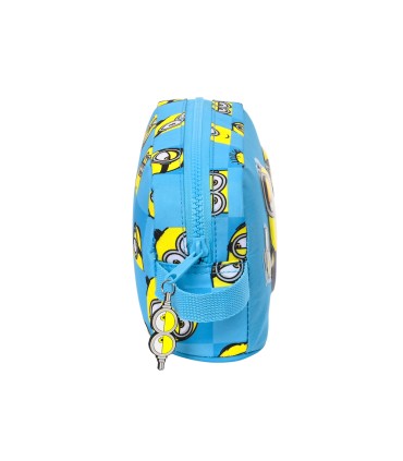 Cartera escolar safta minions minionstatic portadesayunos 215x65x120 mm