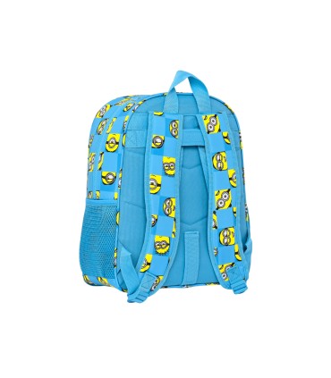 Cartera escolar safta minions minionstatic mochila junior adaptable a carro 320x120x380 mm