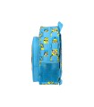 Cartera escolar safta minions minionstatic mochila infantil adaptable a carro 260x110x340 mm