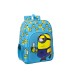 Cartera escolar safta minions minionstatic mochila adaptable a carro 330x140x420 mm