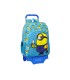 Cartera escolar safta con carro minions minionstatic 330x140x420 mm