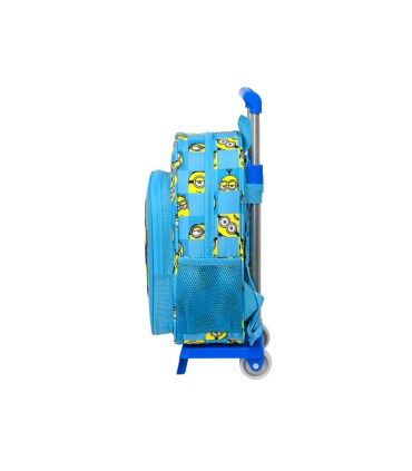 Cartera escolar safta con carro minions minionstatic 260x110x340 mm