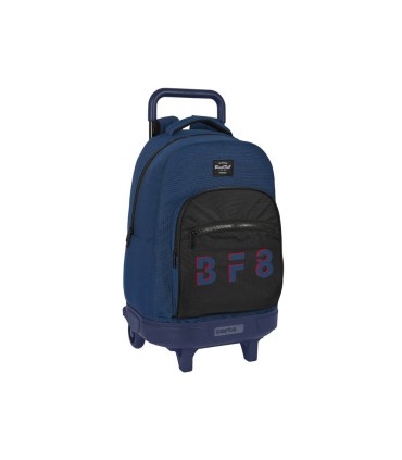 Cartera escolar safta con carro blackfit8 urban mochila grande con ruedas compact extraible 330x220x450 mm