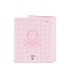 Carpeta carton folio 4 anillas safta lomo ancho benetton vichy 270x60x330 mm