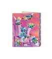 Carpeta carton folio 4 anillas mixtas safta superthings guardians of kazoom 265x40x330 mm