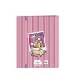 Carpeta 4 anillas safta a4 con recambio 100 hojas gorjuss fairground 270x35x320 mm