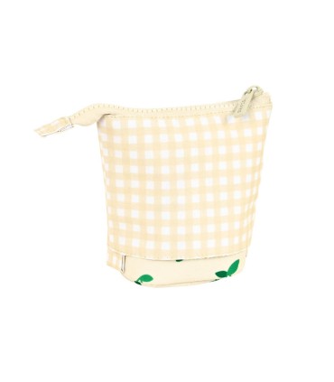 Bolso escolar safta portatodo cherry cubilete lleno 80x60x190 mm