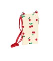 Bolso escolar safta portatodo safta cherry monedero portamovil 100x190 mm