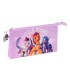 Bolso escolar safta portatodo my little pony triple 220x30x120 mm