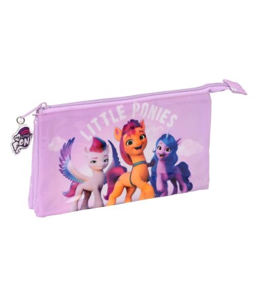 Bolso escolar safta portatodo my little pony triple 220x30x120 mm