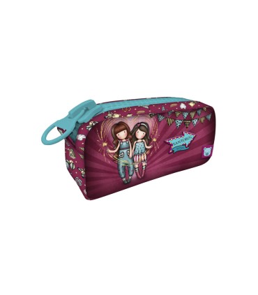 Bolso escolar safta portatodo gorjuss fairground con tirador gigante 215x70x105 mm