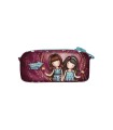 Bolso escolar safta portatodo gorjuss fairground con tirador gigante 215x70x105 mm