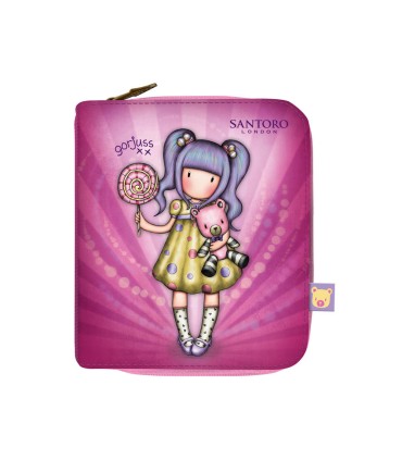 Bolso escolar safta portatodo gorjuss fairground billetera grande 100x30x120 mm