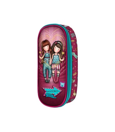 Bolso escolar safta portatodo gorjuss fairground 230x100x60 mm