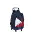 Cartera escolar safta con carro mochila grande con ruedas compact extraible 330x220x450 mm fc barcelona