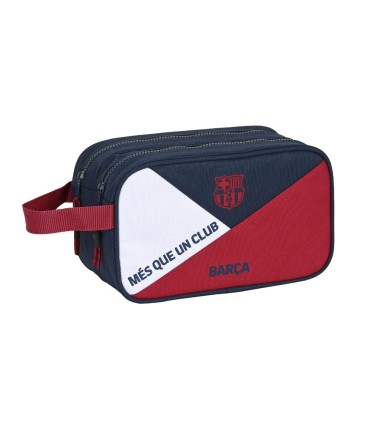 Cartera escolar safta neceser 2 departamentos adaptable a carro 260x125x150 mm fc barcelona corporativa