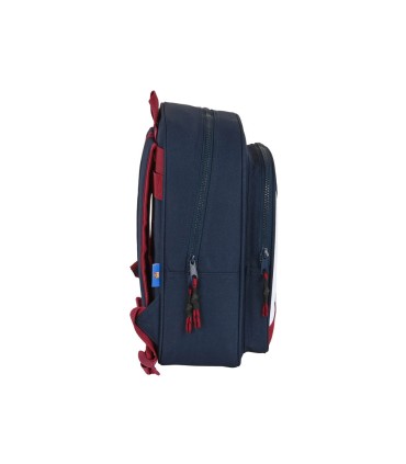 Cartera escolar safta mochila infantil adaptable a carro 270x100x330 mm fc barcelona corporativa