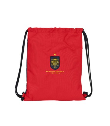 Cartera escolar safta saco plano 350x10x400 mm seleccion espanola de futbol