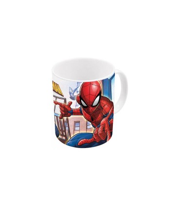 Taza grande safta escolar 325 ml 117x87x100 mm spider man great power