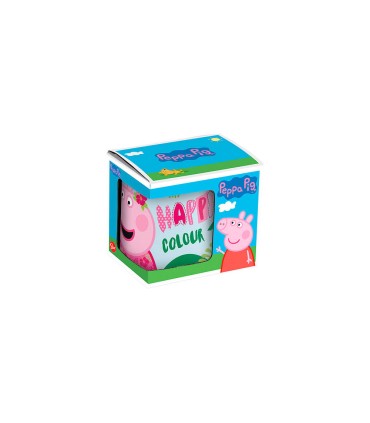 Taza grande safta 325 ml 117x87x100 mm peppa pig having fun