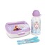 Set de botella y sandwichera cubiertos safta escolar 210x70x180 mm frozen ii one heart