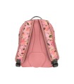 Cartera escolar safta gorjuss salmon mochila acolchada 320x450x135 mm