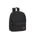 Cartera escolar safta day pack ordenador 141 basic negro 310x160x400 mm