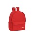 Cartera escolar safta day pack ordenador 141 basic rojo 310x160x400 mm