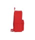 Cartera escolar safta day pack ordenador 141 basic rojo 310x160x400 mm