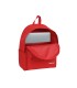 Cartera escolar safta day pack ordenador 141 basic rojo 310x160x400 mm