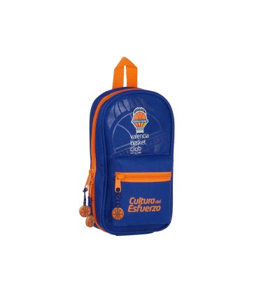 Plumier escolar safta valencia basket club mochila con 4 portatodos vacios 120x50x230 mm