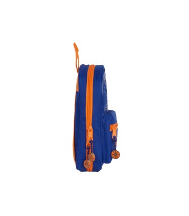 Plumier escolar safta valencia basket club mochila con 4 portatodos vacios 120x50x230 mm