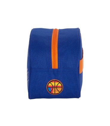 Cartera escolar safta valencia basket club neceser 1 asa adaptable a carro 260x120x150 mm