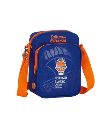 Cartera escolar safta valencia basket club bandolera pequena 160x60x220 mm