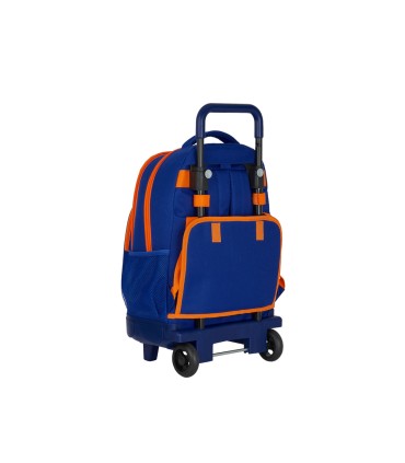 Cartera escolar safta con carro valencia basket club mochila grande con ruedas compact extraible 330x220x450