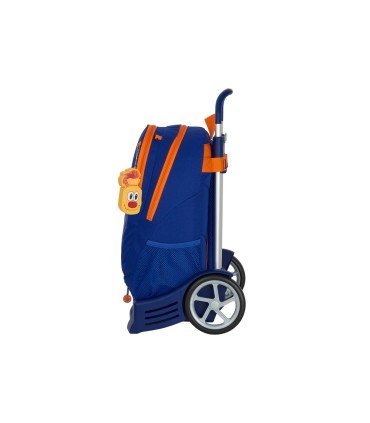 Cartera escolar safta con carro valencia basket club 320x160x440 mm