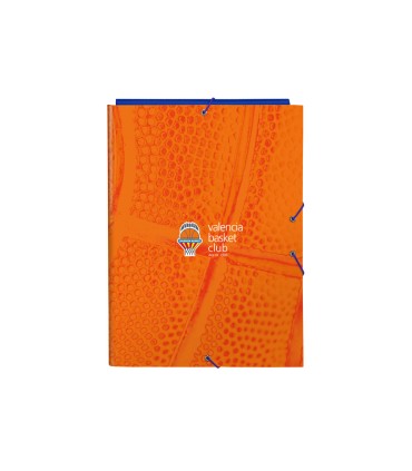 Carpeta gomas safta folio solapas valencia basket club 260x25x335 mm