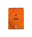 Carpeta gomas safta folio solapas valencia basket club 260x25x335 mm