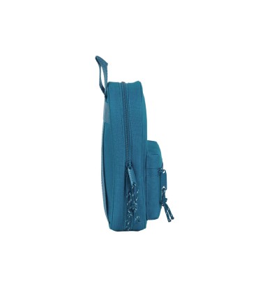 Plumier escolar safta blackfit8 egeo mochila con 4 portatodos vacios 120x50x230 mm