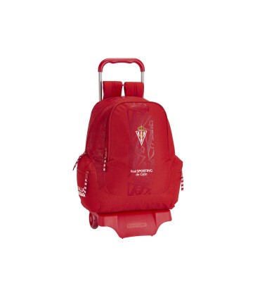 Cartera escolar safta con carro sporting de gijon 320x430x170 mm