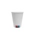 Vaso de papel blanco bunzl reciclable pefc 385 ml apto bebidas frias y calientes paquete de 50 unidades