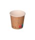 Vaso de papel kraft bunzl reciclable pefc 280 ml apto bebidas frias y calientes paquete de 50 unidades