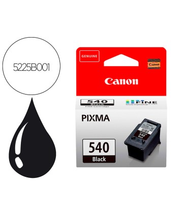 Ink jet canon pg 540 negro pixma mg2150 3150 3250 3550 8ml