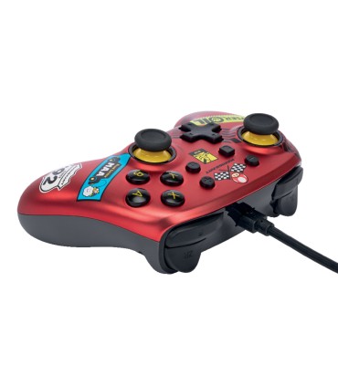 Mando power a con cable nano para nintendo switch mario kart racer red