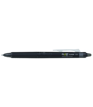 Boligrafo pilot frixion point clicker borrable 05 mm negro