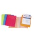 Carpeta pardo escaparate con espiral 40 fundas folio personalizable color lila