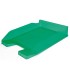 Bandeja sobremesa plastico q connect verde transparente 240x70x340 mm